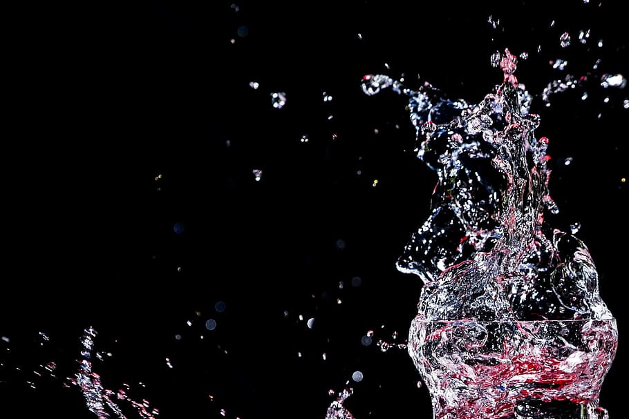splash of water, spetters, drink, glass, drinking, pande, celebration HD wallpaper