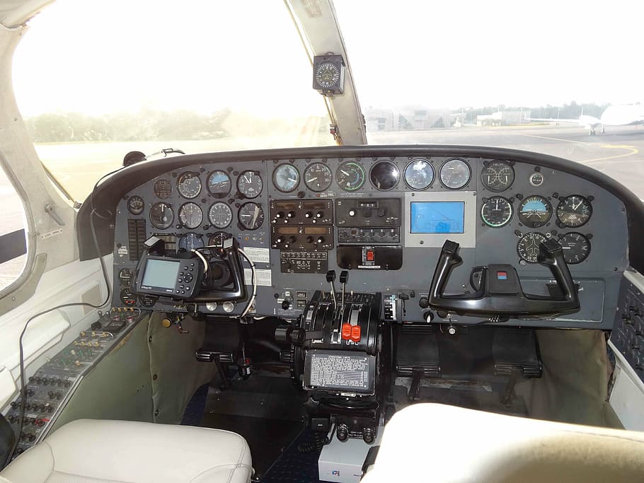 fly, cockpit, aviation, pilot, mode of transportation, airplane HD wallpaper