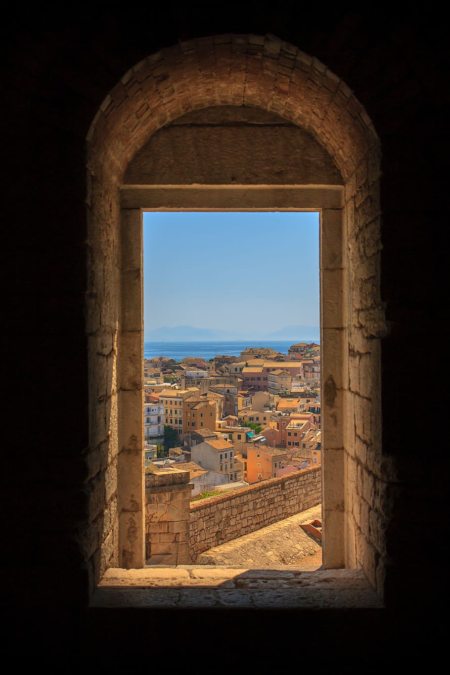 brown arch window, architecture, famous Place, history, travel HD wallpaper