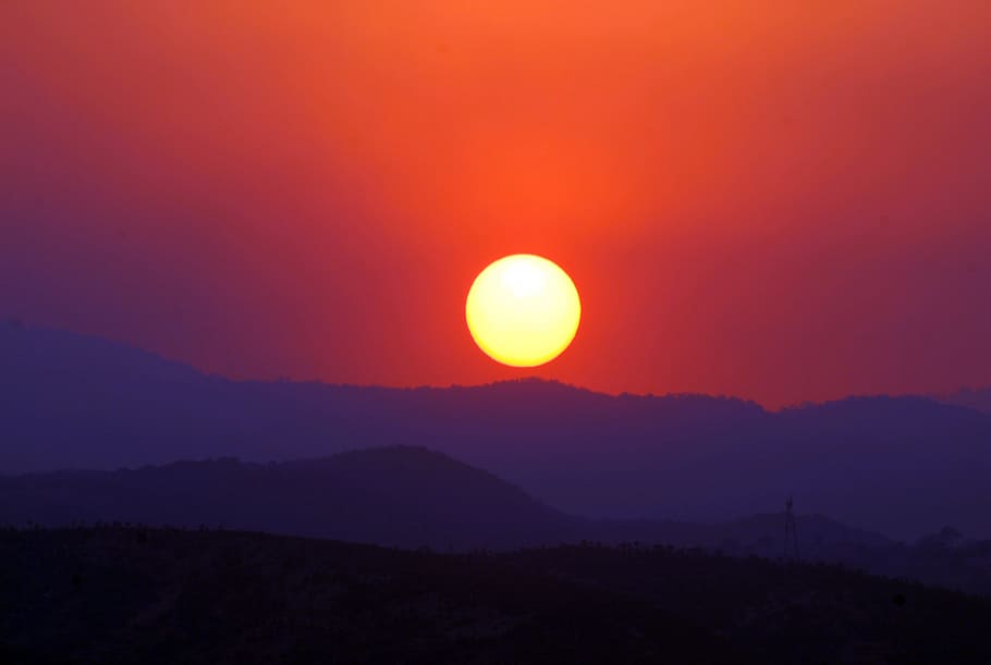 chilpancingo, gro, sunset, sky, mountain, nature, scenics - nature HD wallpaper