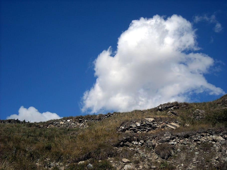 Mountain, Vacation, Relax, Summer, clouds, hiking, nature, cloud - sky HD wallpaper