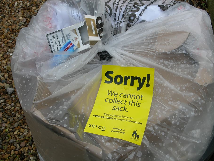 london, cleaning, trash, plastic, text, plastic bag, communication HD wallpaper