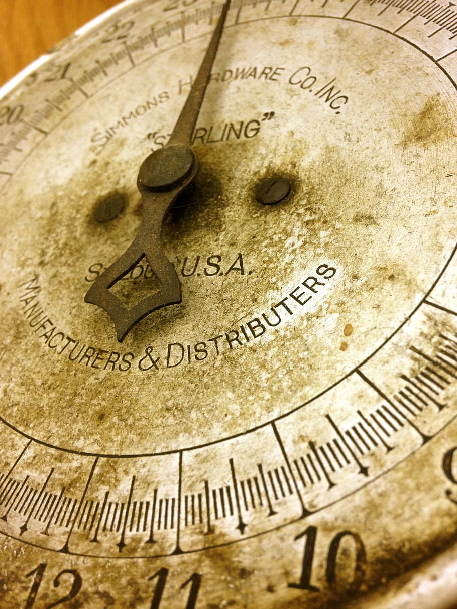 Scale, Clock, Time, Balance, Alarm, Gold, antique, vintage HD wallpaper
