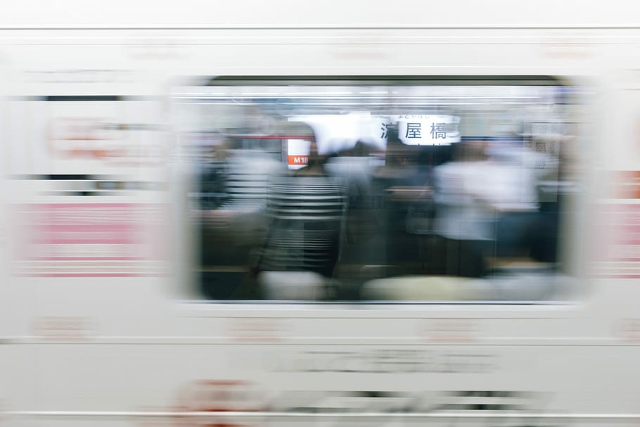 people riding train, speed, explore, movement, motion, motion blur HD wallpaper