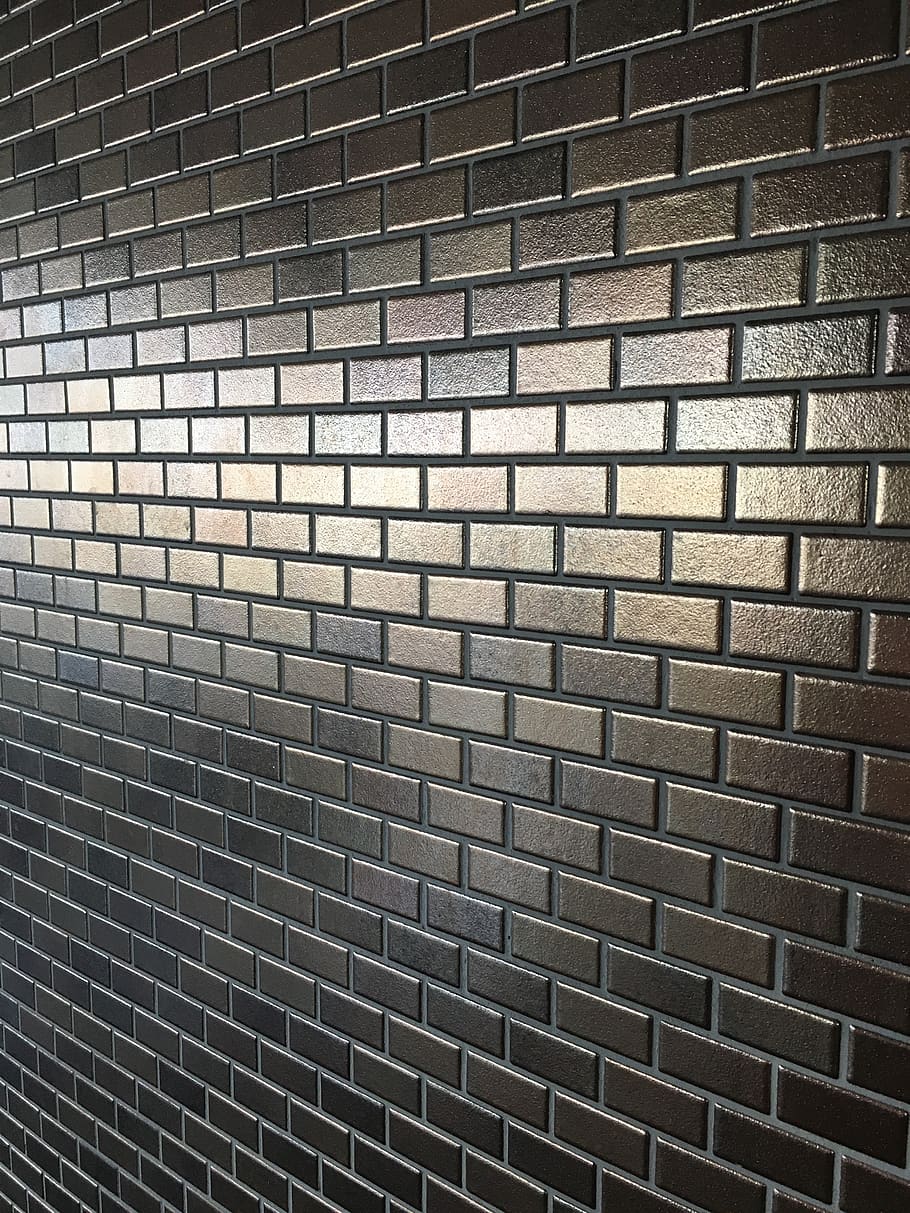 wall, stones, pattern, shiny, architecture, structure, full frame HD wallpaper