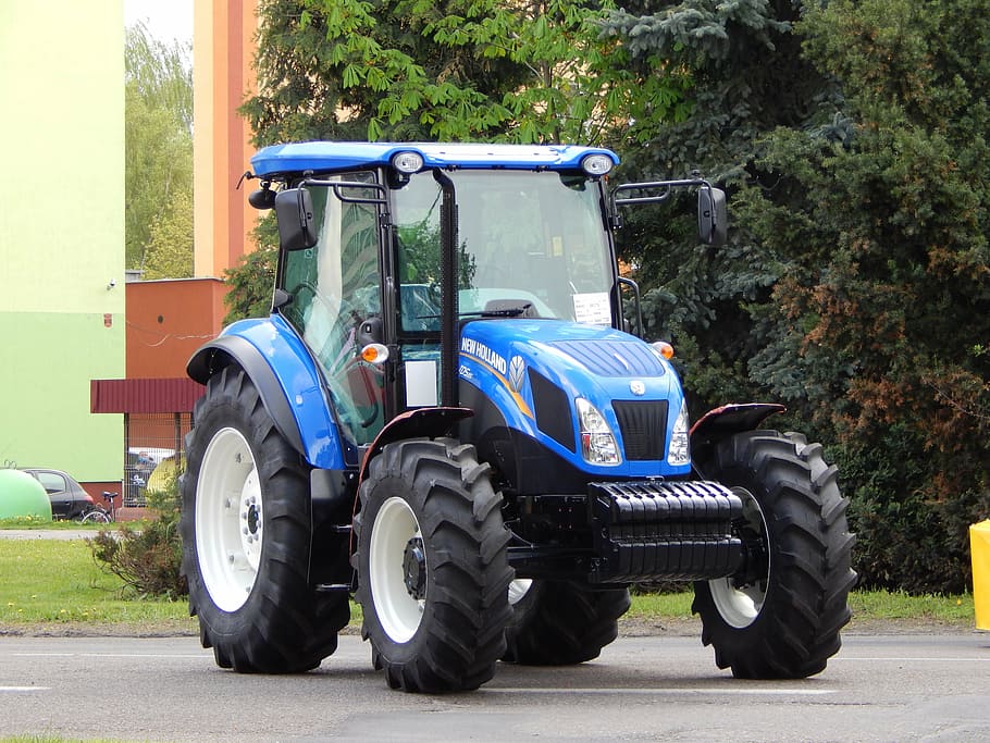 tractor, agricultural machine, preview, transportation, land vehicle HD wallpaper