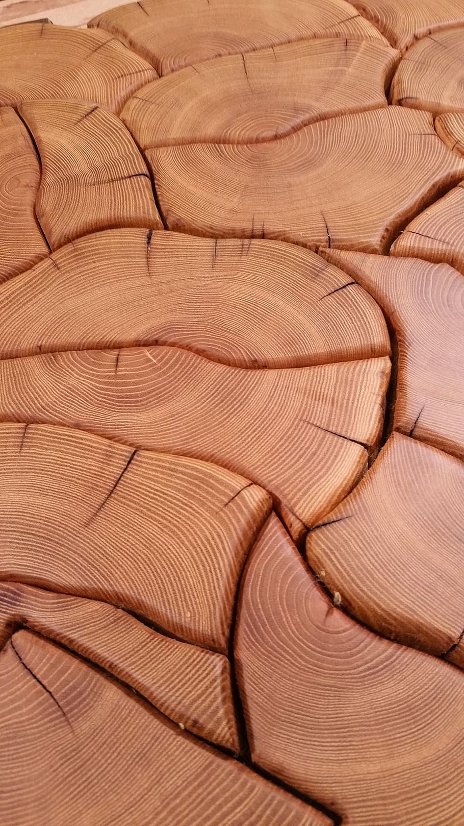 wood, abstract, cut, pattern, backgrounds, textured, full frame HD wallpaper