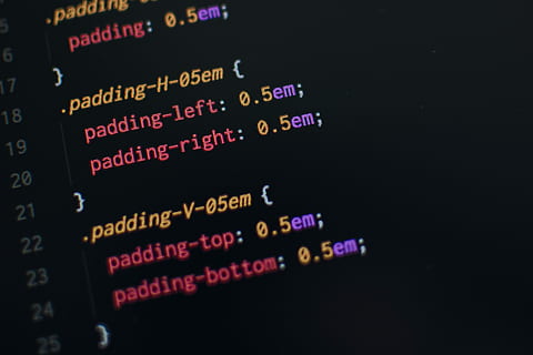 programming language, black background with red padding-right text overlay HD wallpaper