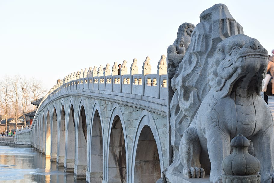 the summer palace, seventh, beijing, architecture, built structure, HD wallpaper