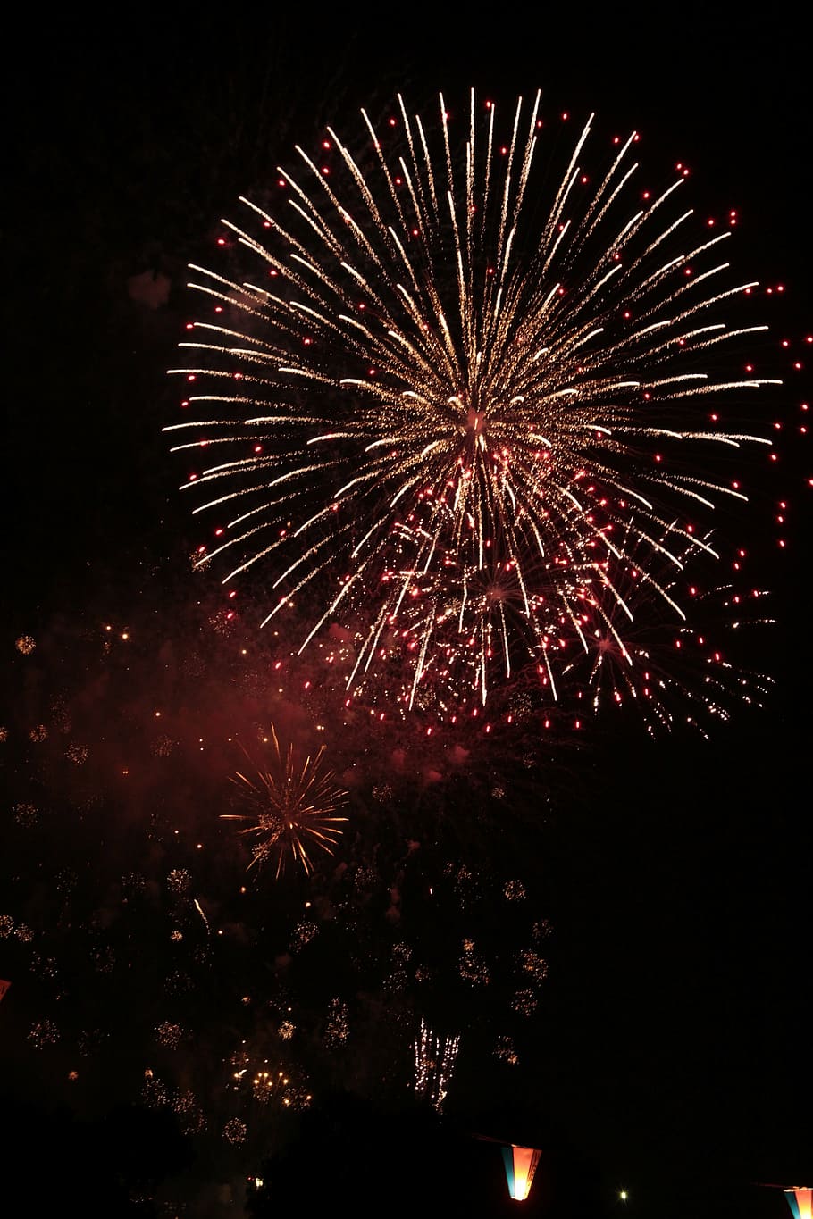 photograph of fireworks, light show, celebration, explosion HD wallpaper