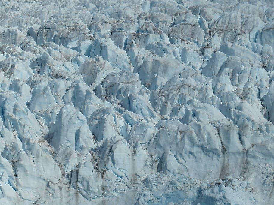 Glacier, Ice, Spitsbergen, Cold, Frozen, nature, full frame, HD wallpaper