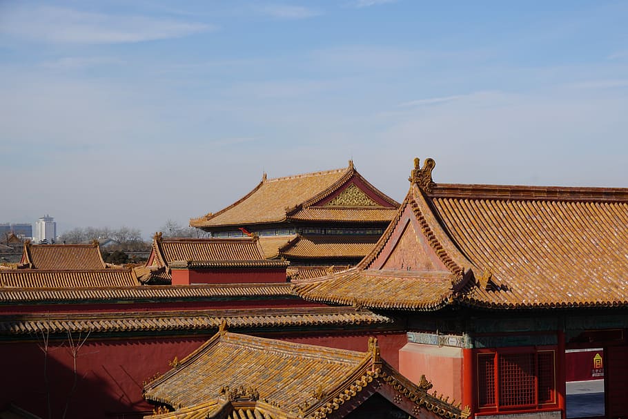 Architecture, Forbidden City, China, asia, beijing, forbidden city beijing, HD wallpaper