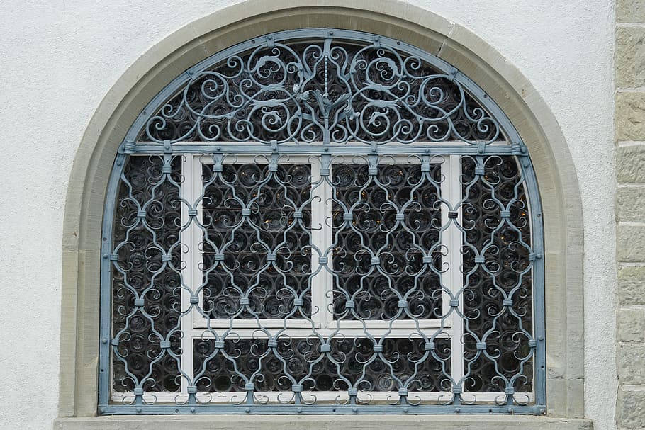 Window, Grid, Grilles, window grilles, protective grille, historicized HD wallpaper