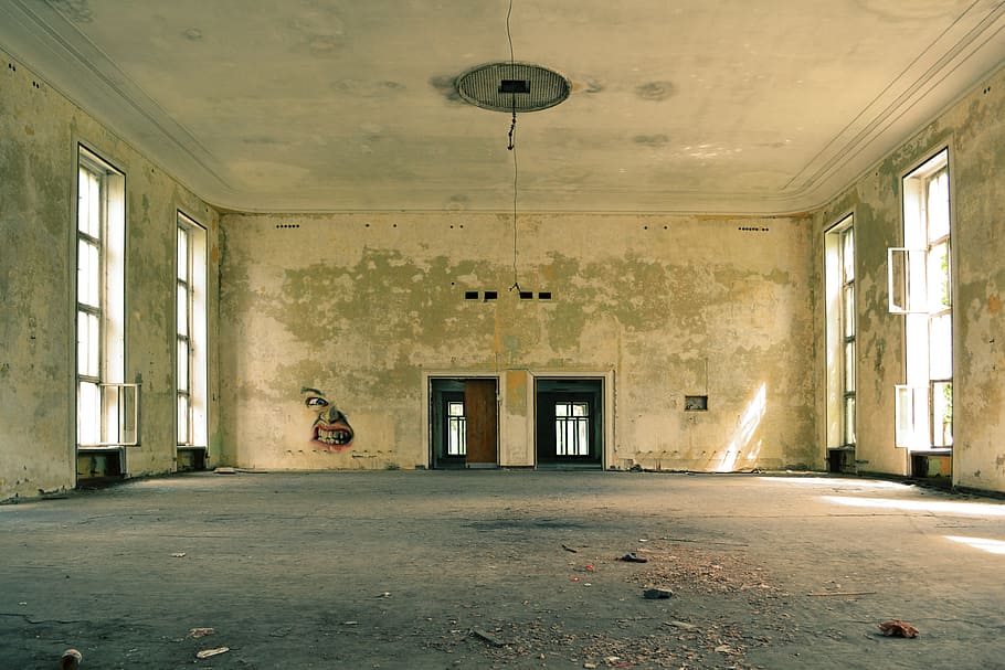 house, room, abandoned, architecture, window, indoors, building HD wallpaper