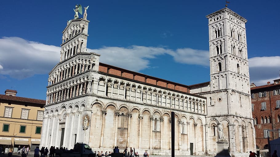 tuscany, duomo, lucca, italy, architecture, church, florence - Italy HD wallpaper