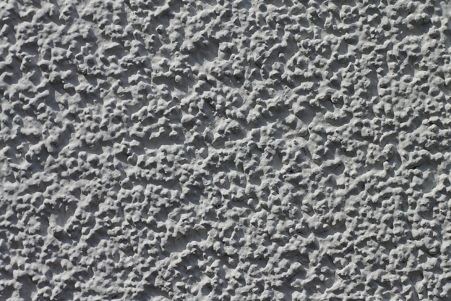 plaster, house plastering, grey, structured, grained, backgrounds HD wallpaper
