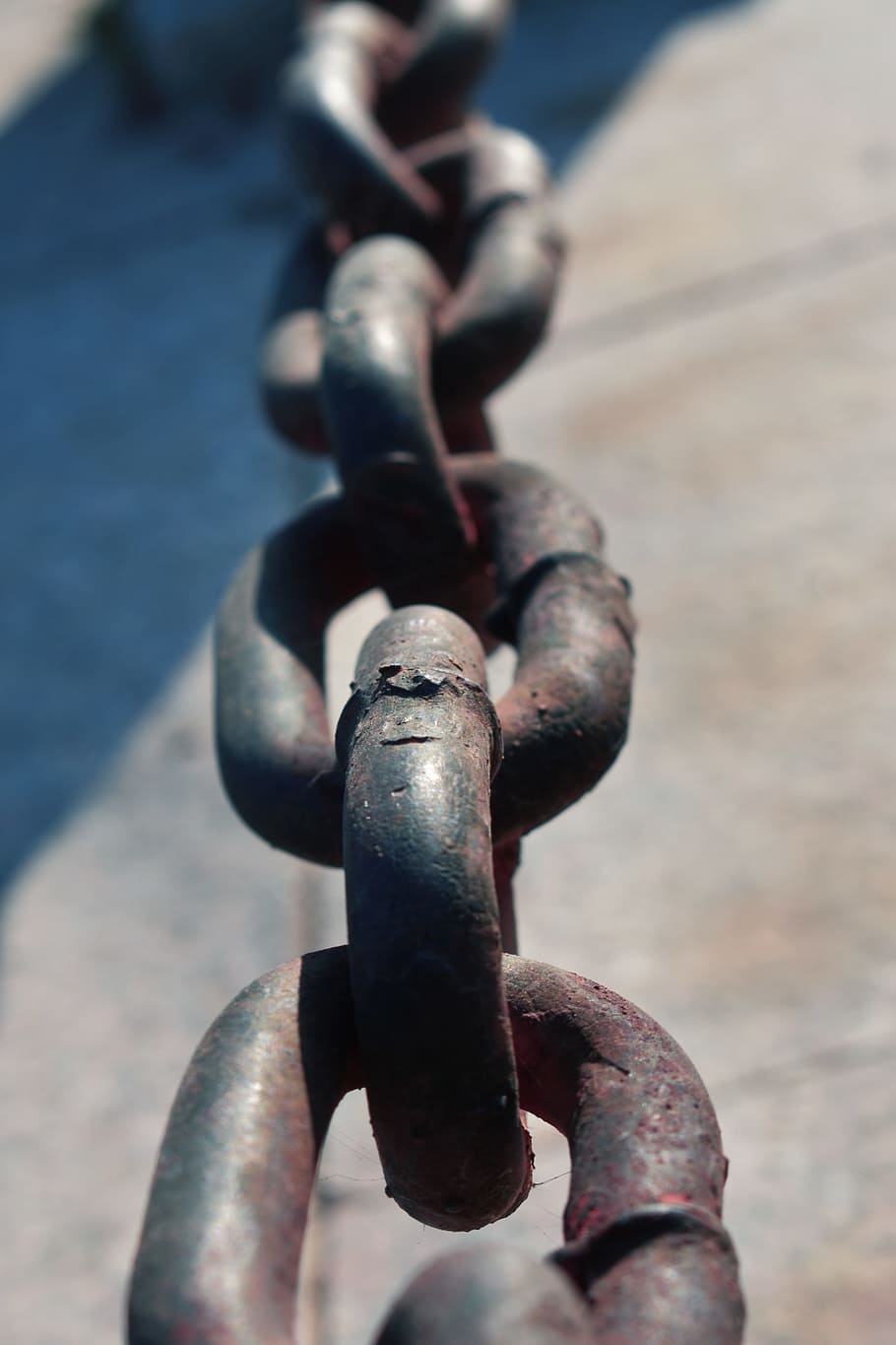 the chains, the outer, raw stainless, ring, metal, close-up HD wallpaper
