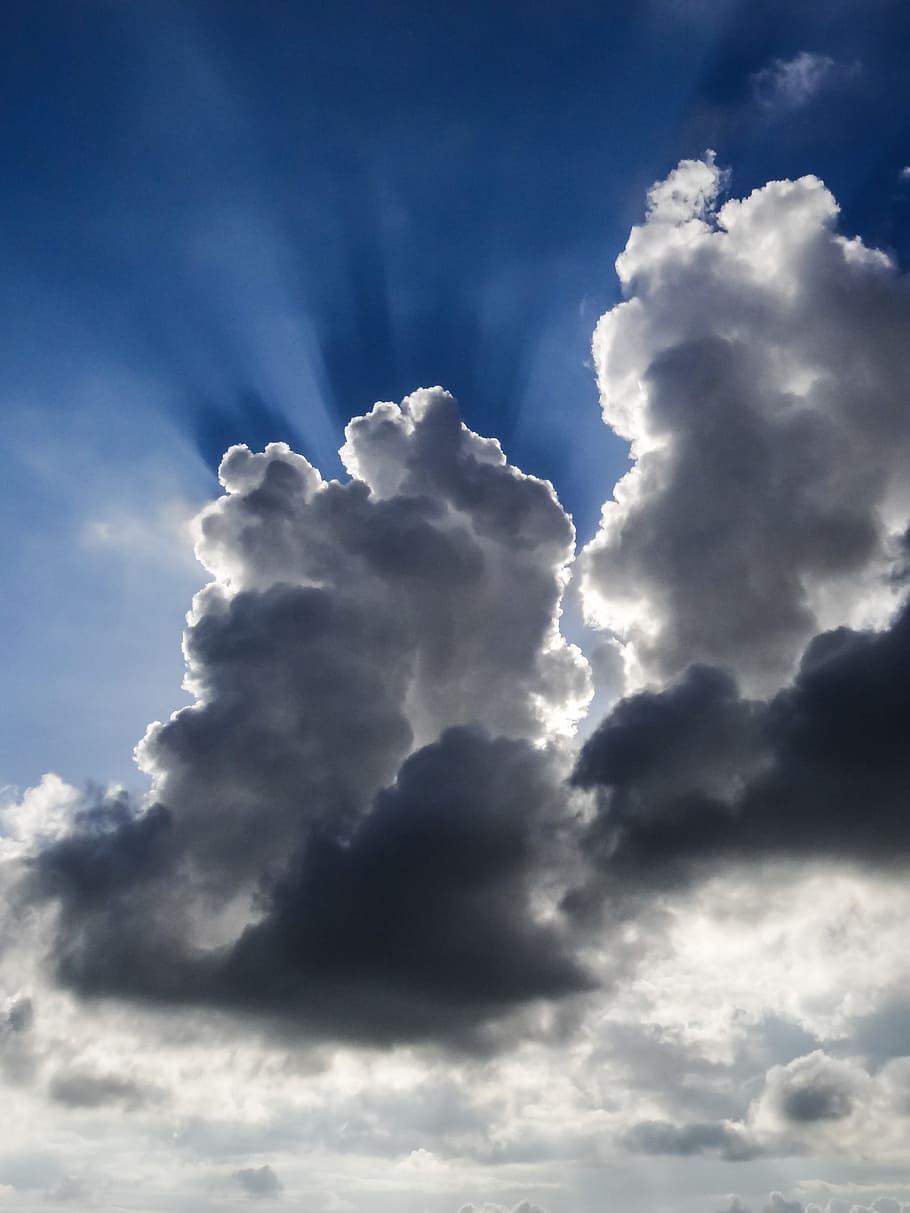 sky, cloud, light, beautiful, sunlight, natural, cloud - sky HD wallpaper