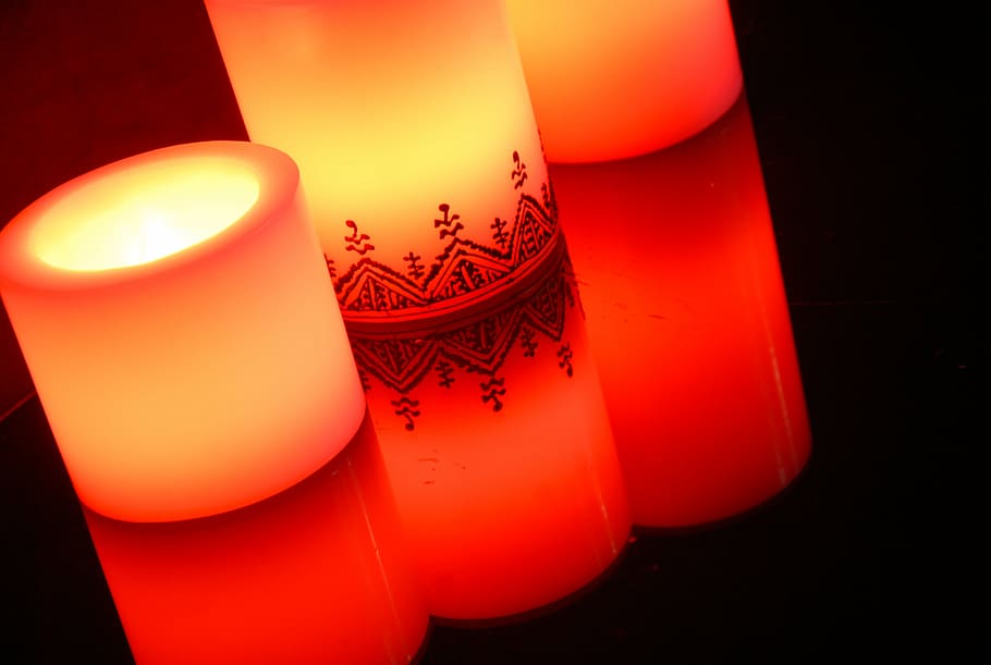 art, bright, burn, burning, candle, candlelight, close-up, color HD wallpaper