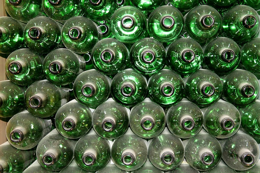 bottle, cellar, dusty, powder, dirt, glass, glasses, colored glass HD wallpaper