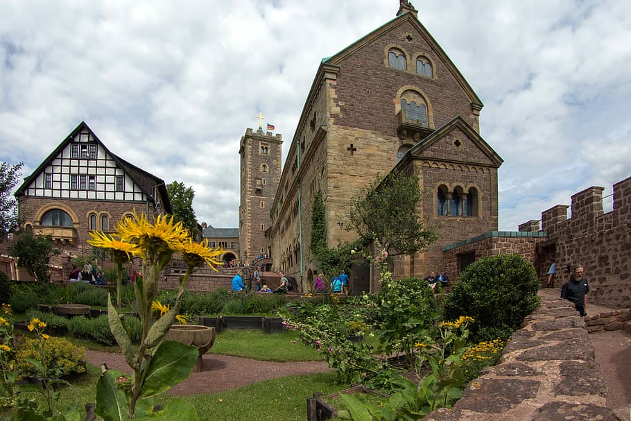 Thuringia, Germany, Eisenach, Castle, thuringia germany, wartburg castle HD wallpaper
