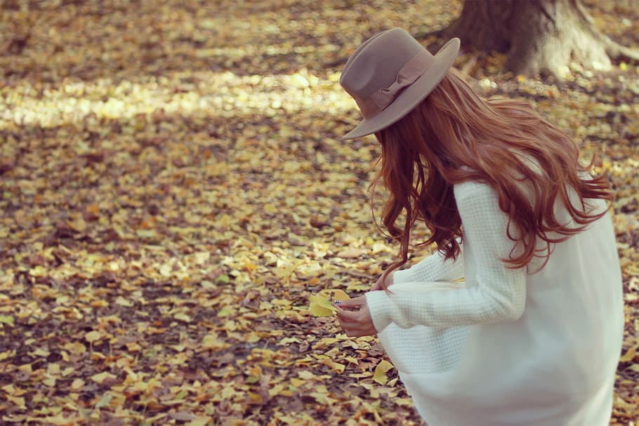 Photo of woman wearing white dress, women, nature, outdoors, one Person HD wallpaper