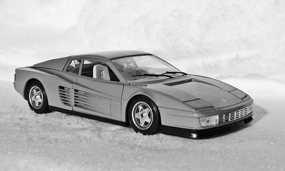 Model Car, Ferrari, Testarossa, Speed, italy, fast, sports car HD wallpaper