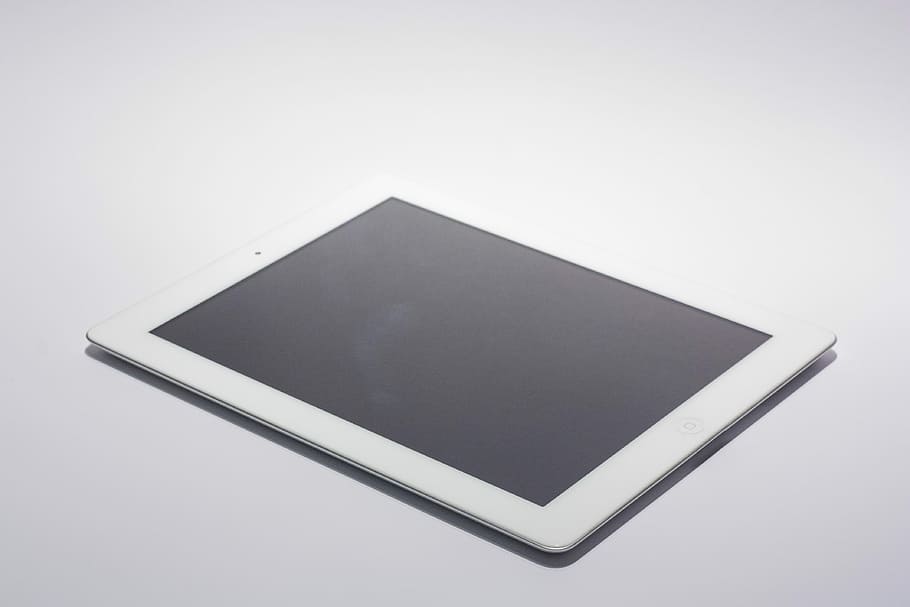 white tablet computer, Ipad, Apple, Tablet, Computer, Mobile HD wallpaper