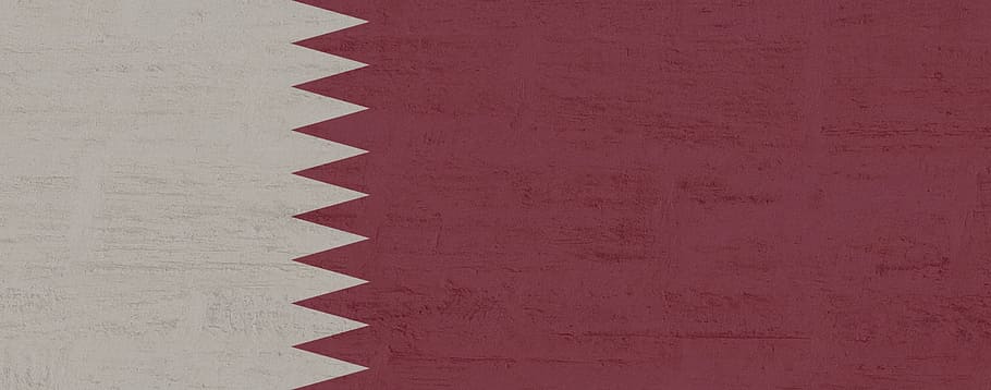 qatar, flag, red, architecture, built structure, no people HD wallpaper