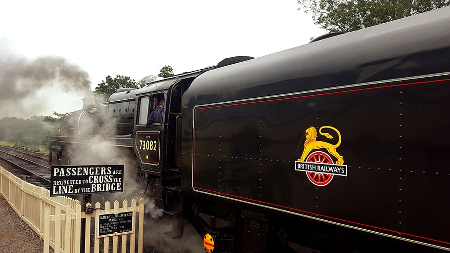 steam, train, locomotive, engine, railway, vintage, old, smoke HD wallpaper