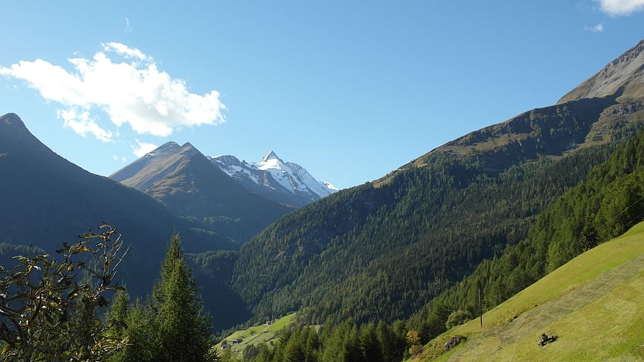 heiligenblut, mountains, autumn, grossglockner, beauty in nature, HD wallpaper