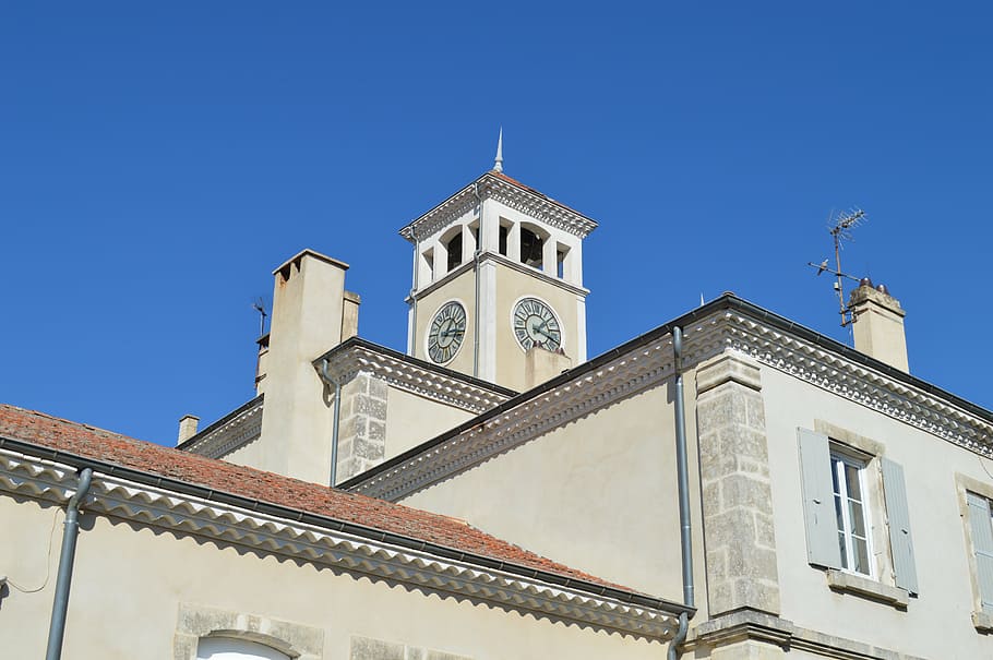 ardèche, tower, building, architecture, heritage, france, church HD wallpaper