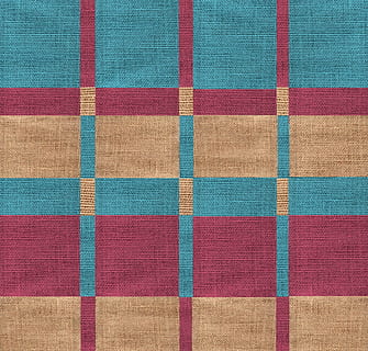 brown, red, and blue textile, fabric, pattern, colorful, texture HD wallpaper