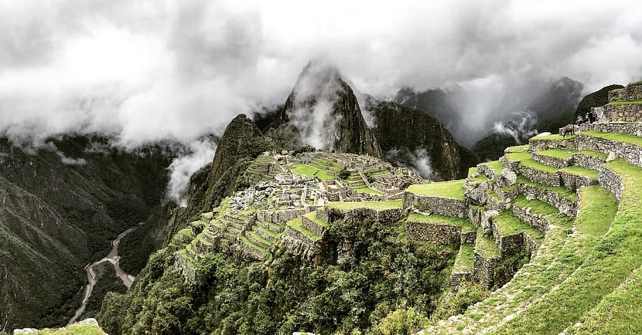 Machu Picchu, The Mysterious Machu Picchu, peak, mountain, cloud, HD wallpaper
