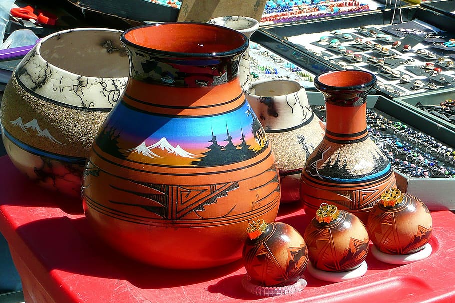Native, Artwork, Pottery, Christmas, decoration, jewelry, cultures HD wallpaper