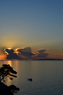 Turkey, Landscape, Solar, trilye, summer, marine, sunset, grub HD wallpaper