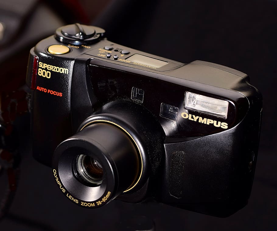old fotoapparat, analog, olympus, rangefinder camera, photography themes, HD wallpaper