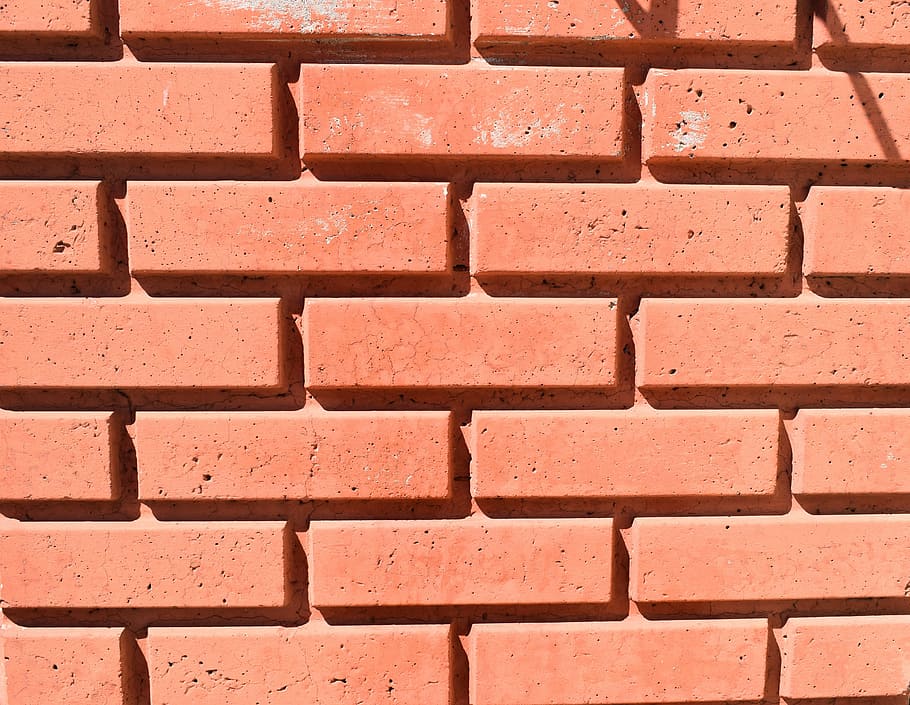 brick, wall, construction, texture, full frame, brick wall HD wallpaper