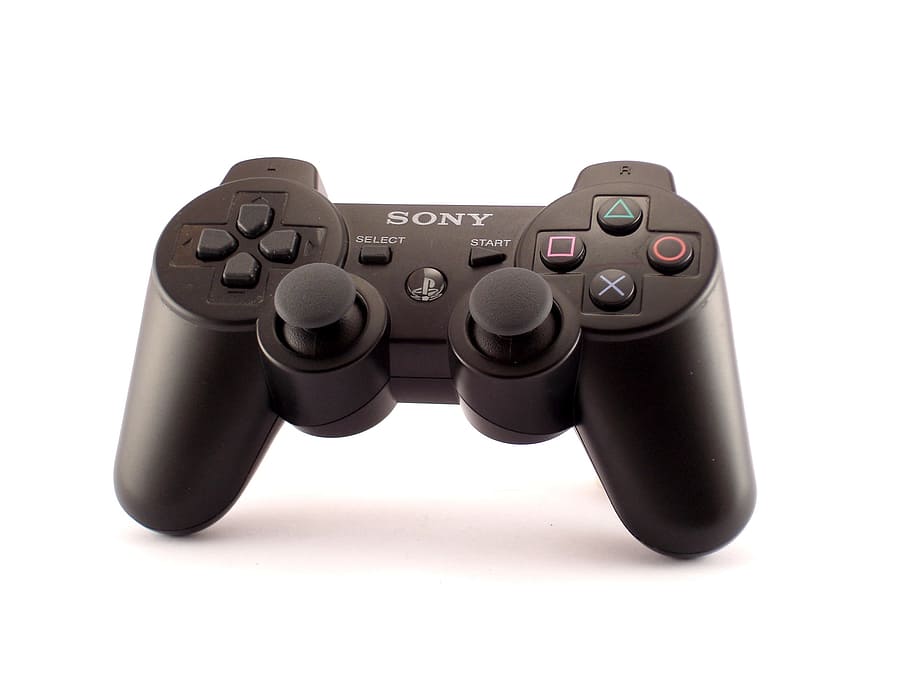Control, Videogame, joystick, isolated, video Game, gamepad, HD wallpaper