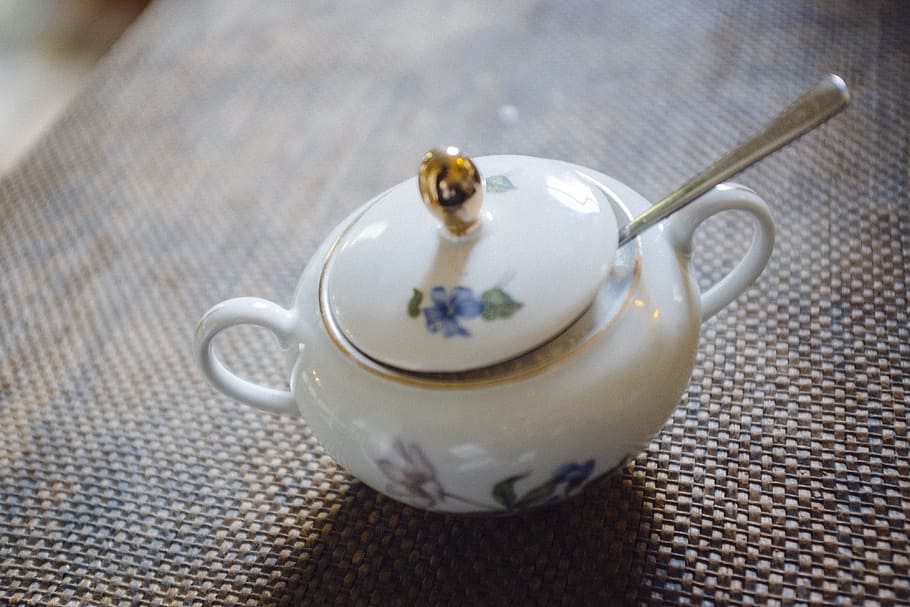 Sugar-bowl, objects, cup, teapot, tea - Hot Drink, heat - Temperature HD wallpaper