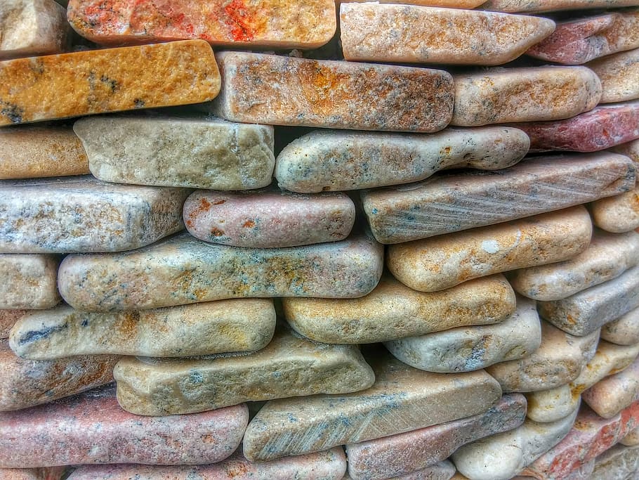 stone, stone wall, rustic, italy, pebbles, layers, full frame HD wallpaper