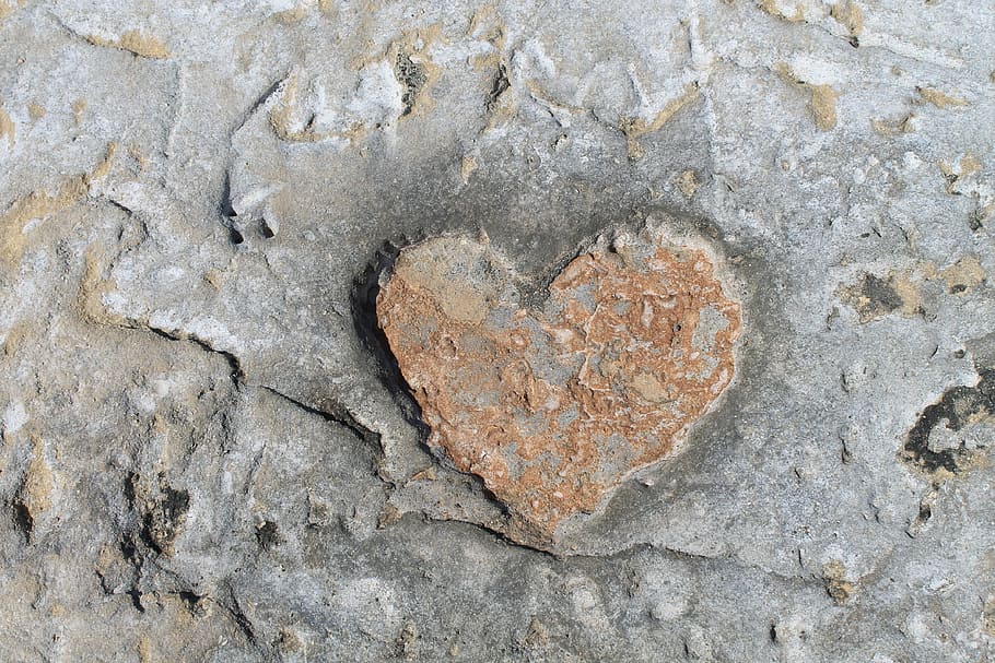 Heart, Wall Paper, love, heart shape, rock - object, valentine's day - holiday HD wallpaper