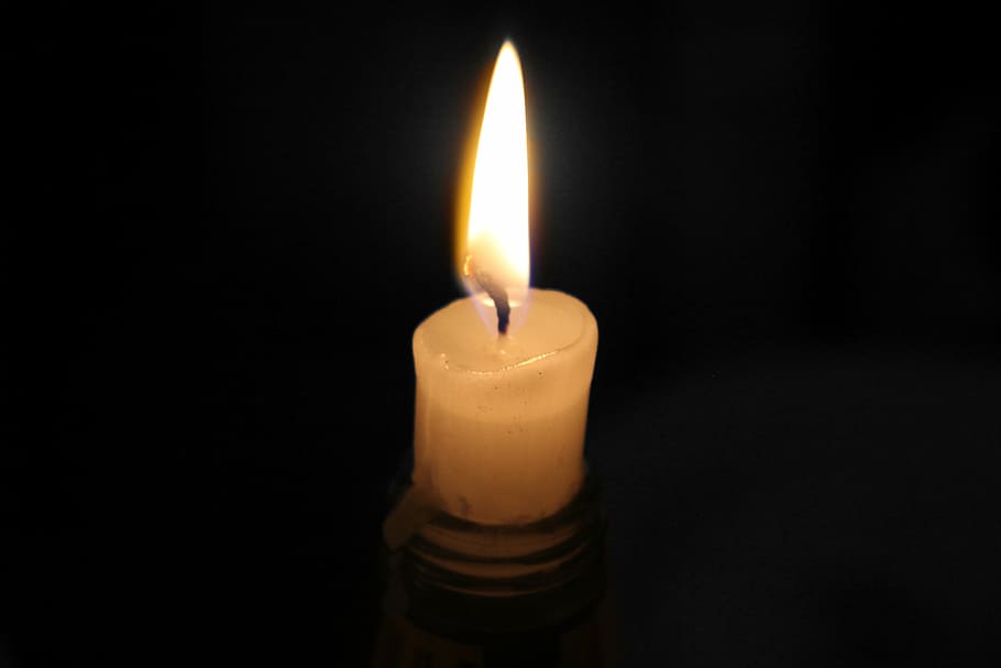 candle, torch, flame, fire, light, burn, holiday, candlestick HD wallpaper
