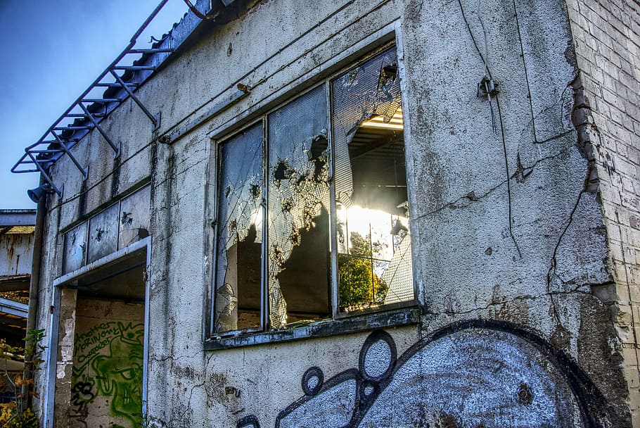sunbeam, back light, window, broken, lost place, lost places HD wallpaper