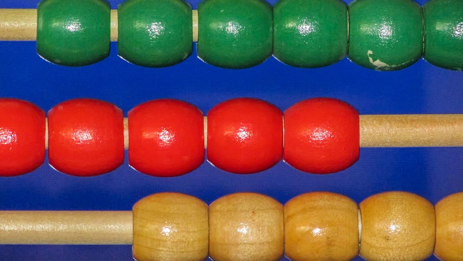 Abacus, Colours, Toy, learning, kindergarten, calculator, mathematics, HD wallpaper