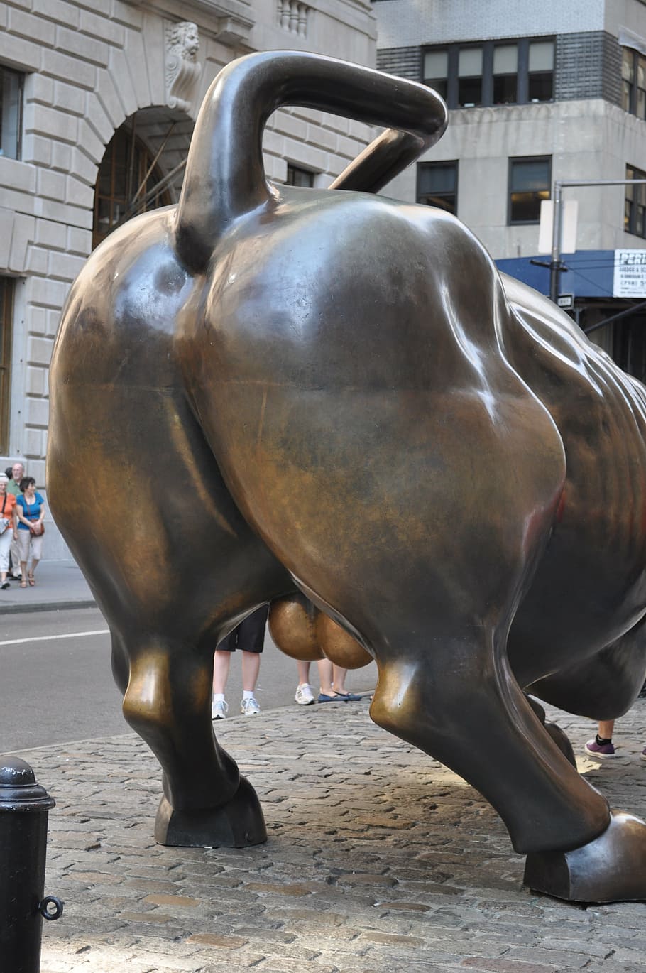 monument, architecture, tourism, area, charging bull, bull in new york