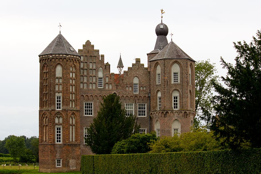 castle, croy, building, architecture, historical, tower, towers HD wallpaper