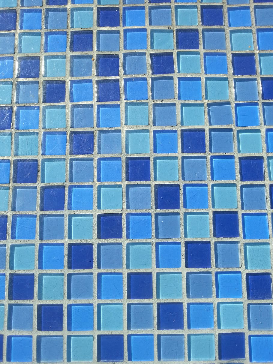turquoise, tiles, blue, pattern, random, tiling, aqua, decorative HD wallpaper