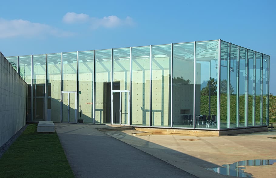 Architecture, Facade, Building, Glass, modern, mirroring, shadow HD wallpaper