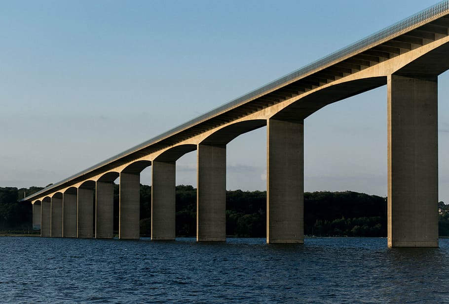 architecture, bridge, canada, coast, coastline, destination HD wallpaper